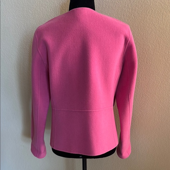 Eileen Fisher Pink Blazer Modern Tailored Design - Picture 5 of 13